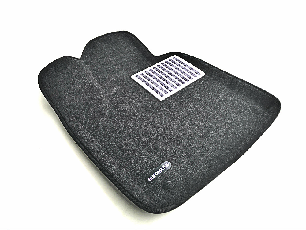 Коврики салона текст. 3D euro-std HYUNDAI Santa Fe (2018-) (СЕР) (EM3D) NP1